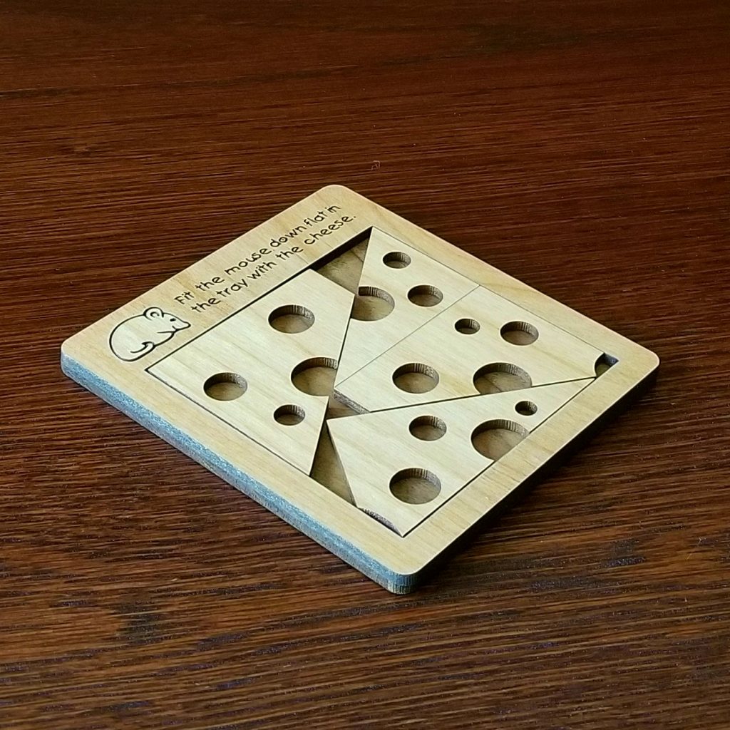 Mouse and Swiss Cheese Puzzle Puzzle Mist