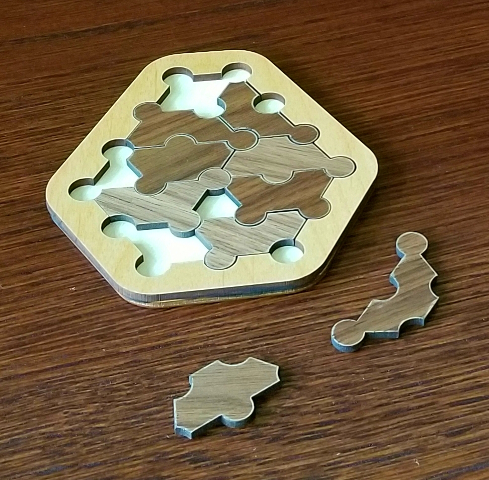 Cookie Cutter Piece of a Puzzle 3,5 cm 