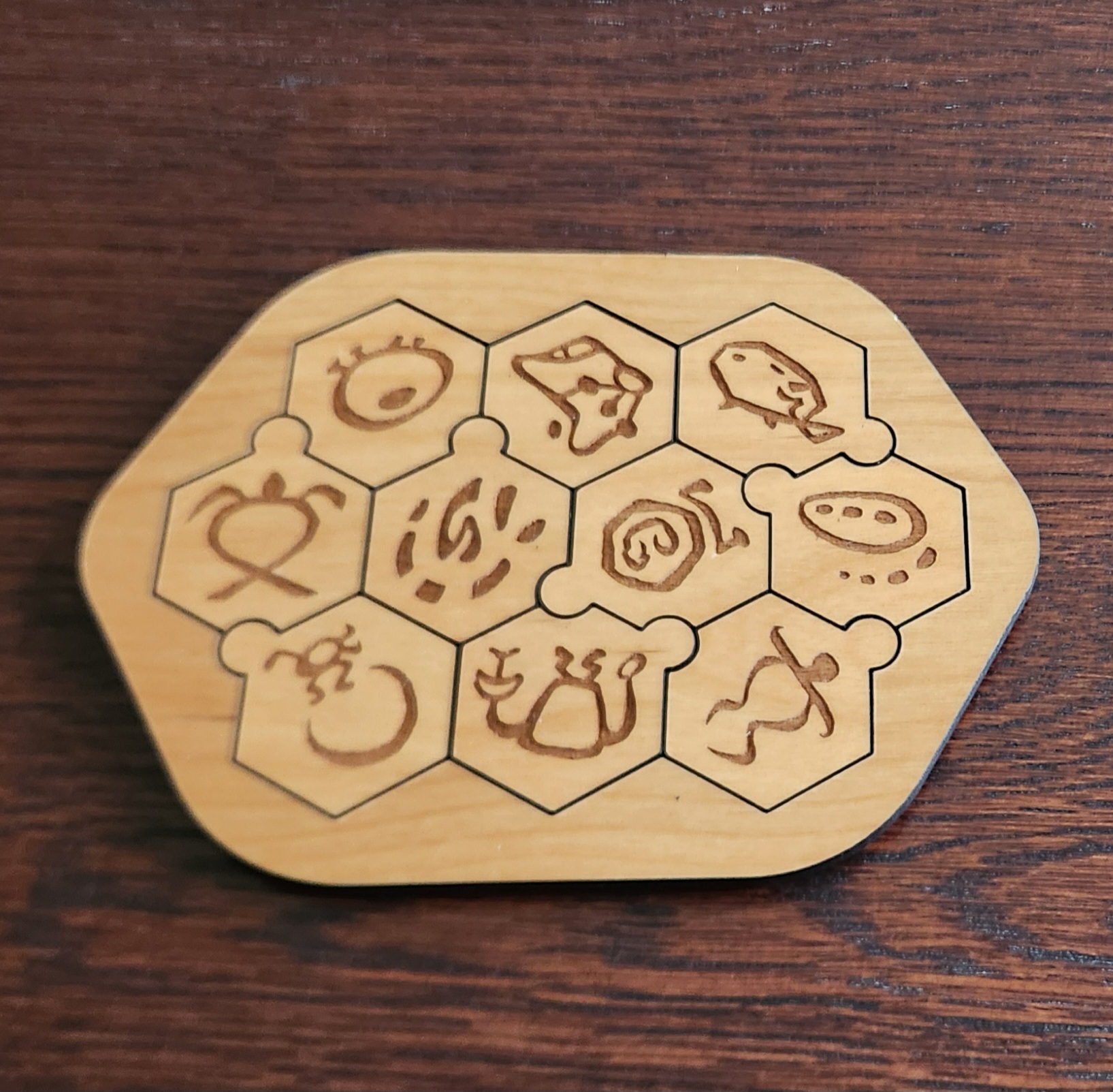 Hawaiian Petroglyphs Puzzle Hawaiian Petroglyphs Puzzle